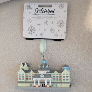 Disney World Yacht Club Hotel Resort Ornament NWT